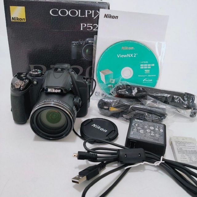 Nikon COOLPIX P520 ブラック ニコン デジタルカメラ
