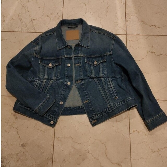 名品 バレンシアガ スウィング デニム ジャケット | vrealitybolivia.com
