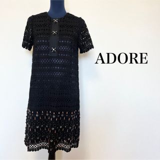 アドーア 結婚式 ワンピースの通販 100点以上 | ADOREのレディースを