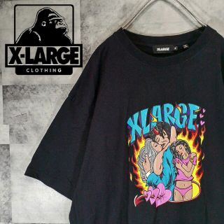 XLARGE エクストララージ メンズ Tシャツ XL ブラック ストリート-