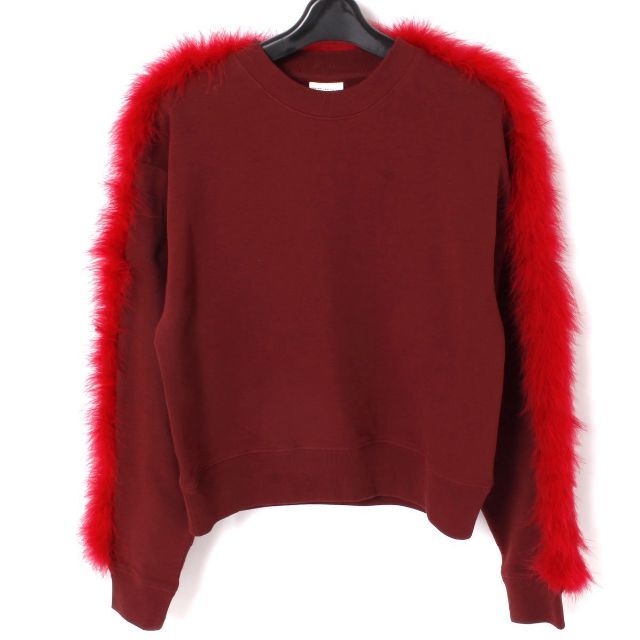 新品 タグ付 DRIES VAN NOTEN フェザートリミングスウェット-