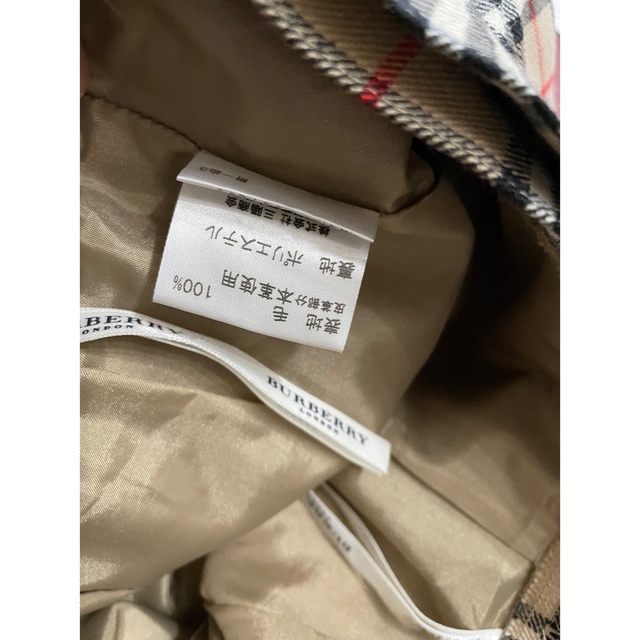 Burberry セットアップ フォーマル お受験 女の子 130 チェック 通販