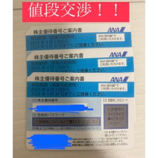 エーエヌエー(ゼンニッポンクウユ)(ANA(全日本空輸))のANA株主優待！値段交渉！(航空券)