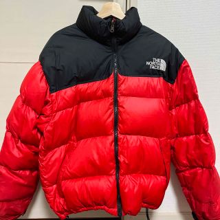 ザノースフェイス(THE NORTH FACE)のTHE NORTH FACE ヌプシ 赤 限定価格(ダウンジャケット)