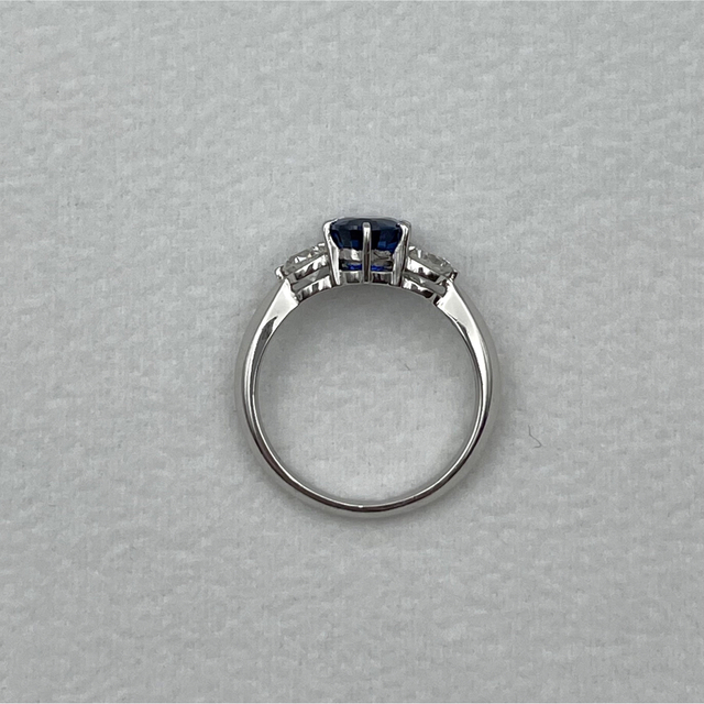 pt900 サファイア1.4ct ダイヤ0.385ct リング レディースのアクセサリー(リング(指輪))の商品写真