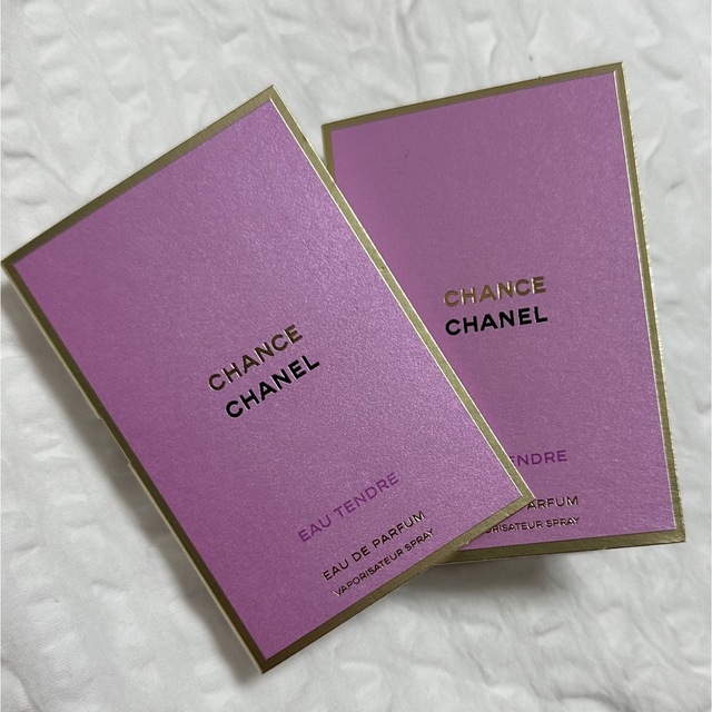 CHANEL(シャネル)のCHANEL CHANCEサンプル 1.5ml×2 コスメ/美容の香水(香水(女性用))の商品写真