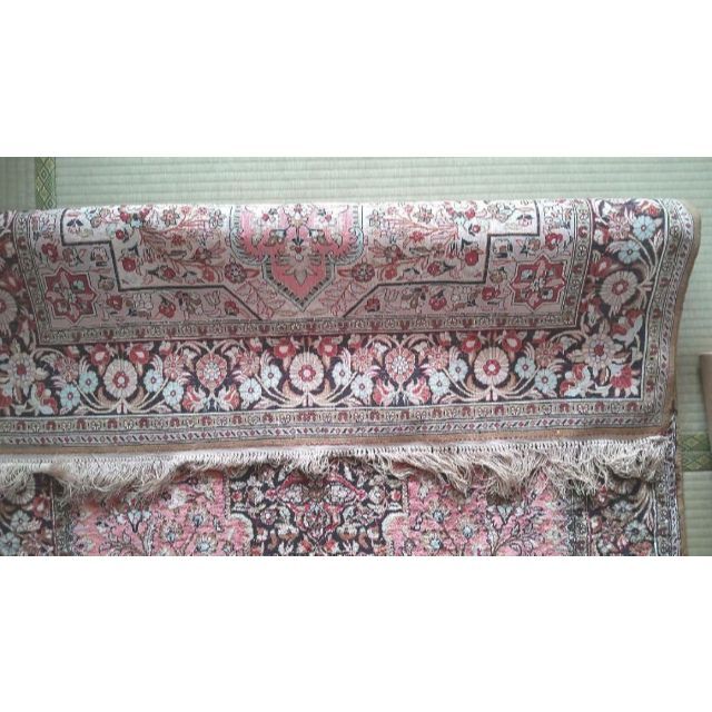 割り引き シルク製ペルシャじゅうたんイランで購入170x110cm➁