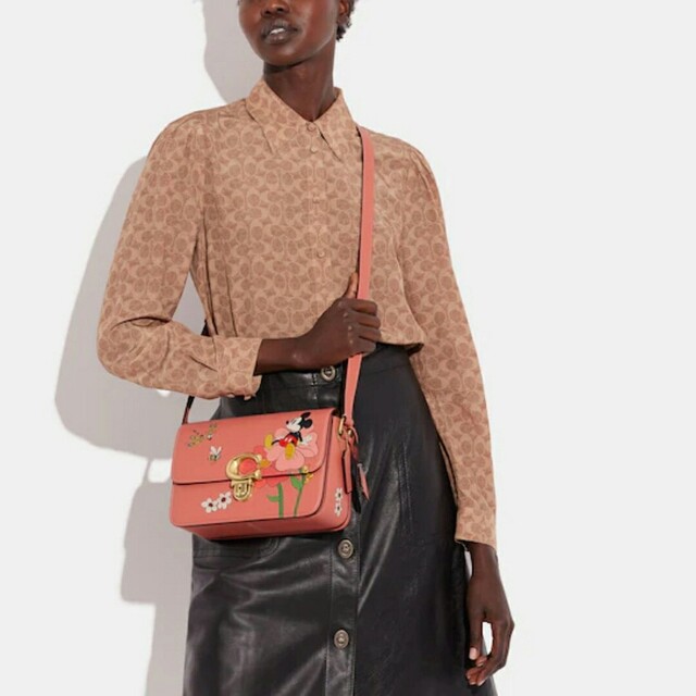 COACH - coach ディズニー ストゥディオ ショルダー バッグ ミッキー