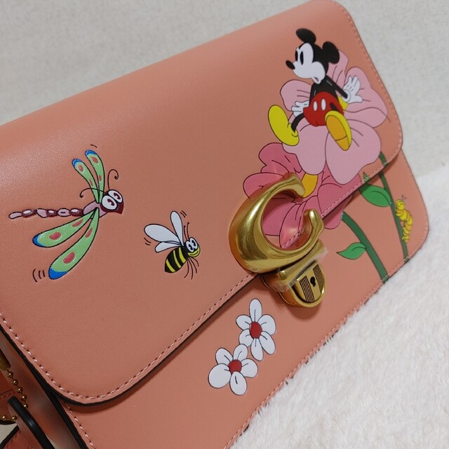 COACH×DISENY ストゥディオ  ミッキーマウス イエロー