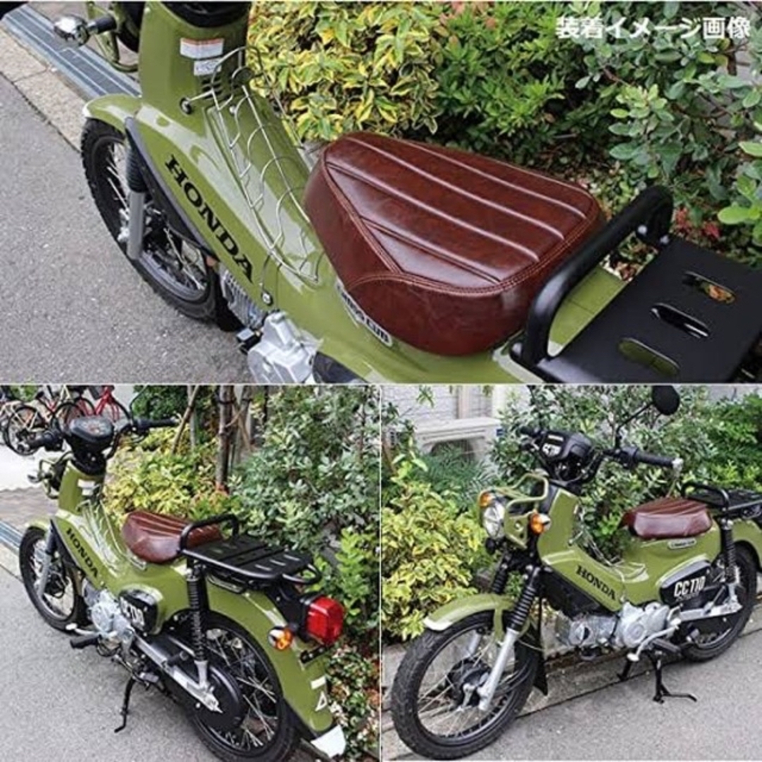 twr ビンテージ シート　クロスカブ　ローダウン 自動車/バイクのバイク(パーツ)の商品写真