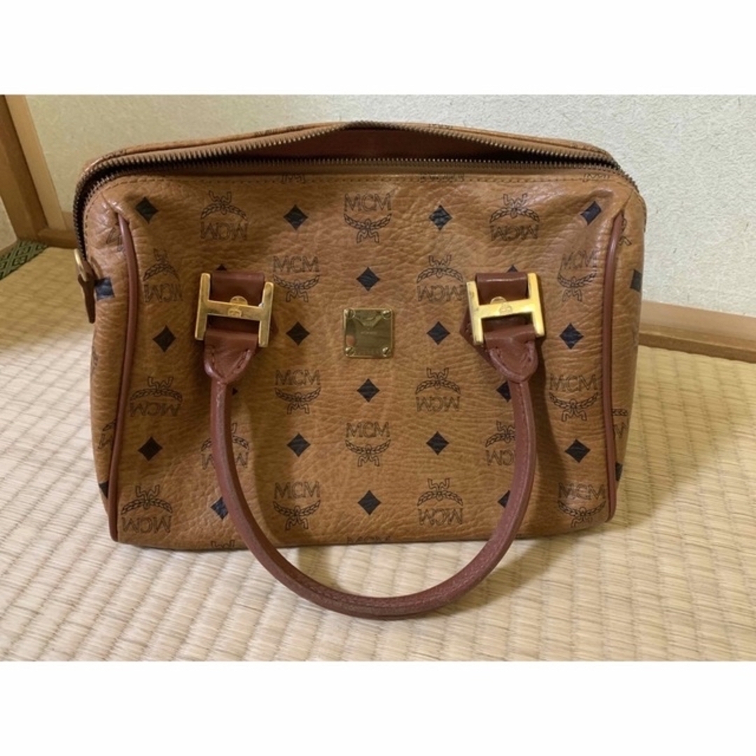 【美品】MCM ボストンバッグハンドバッグ