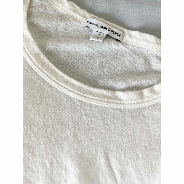 L'Appartement DEUXIEME CLASSE(アパルトモンドゥーズィエムクラス)のアパルトモン JAMES PERSE Tシャツ ホワイト レディースのトップス(Tシャツ(半袖/袖なし))の商品写真