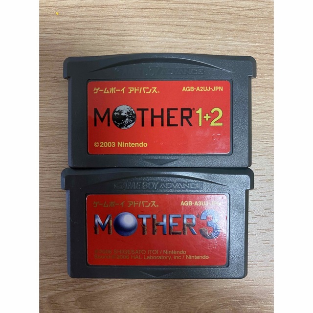 MOTHER1＋2  ＆　3  セット　ゲームボーイアドバンスエンタメ/ホビー