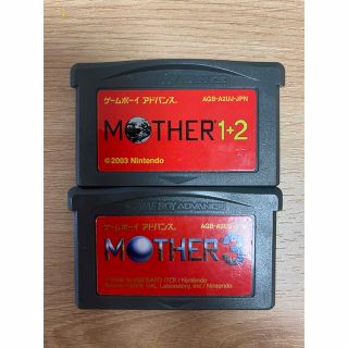 ゲームボーイアドバンス(ゲームボーイアドバンス)のMOTHER1＋2  ＆　3  セット　ゲームボーイアドバンス(携帯用ゲームソフト)