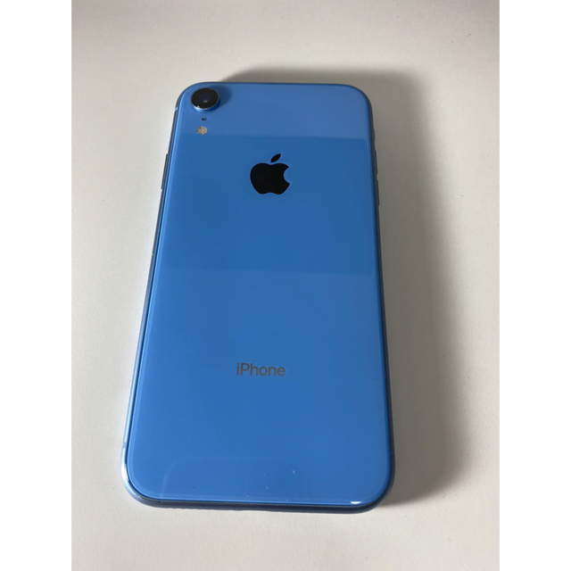 新品未使用 au iPhoneXR 128GB ブルー SIMフリー
