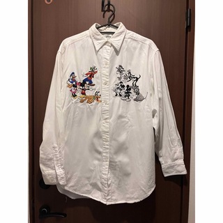 ディズニー(Disney)のディズニーストア 刺繍シャツ(シャツ/ブラウス(長袖/七分))