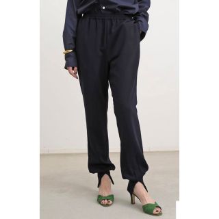 アパルトモンドゥーズィエムクラス(L'Appartement DEUXIEME CLASSE)の新品【Col Pierrot /コル ピエロ】Rib Pants(NAVY)(その他)