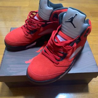 ジョーダン(Jordan Brand（NIKE）)のAIR Jordan 5 Retro 'Raging Bull' 2021箱あり(スニーカー)