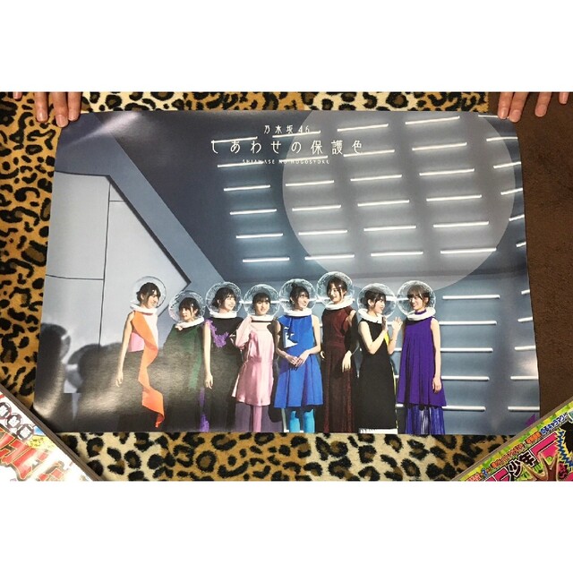 乃木坂46 しあわせの保護色 ポスター エンタメ/ホビーのタレントグッズ(アイドルグッズ)の商品写真