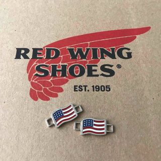 レッドウィング(REDWING)の【レッドウィング】純正レースキーパー(シルバー星条旗) 2個1組 [非売品](ブーツ)