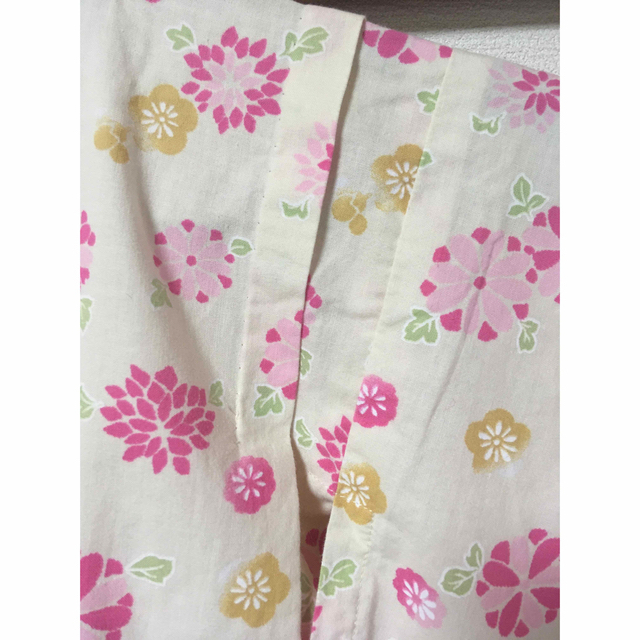 女の子　浴衣♡帯セット　100 キッズ/ベビー/マタニティのキッズ服女の子用(90cm~)(甚平/浴衣)の商品写真