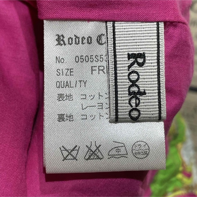 RODEO CROWNS(ロデオクラウンズ)のRODEO CROWNS ロデオクラウンズ 膝丈スカート size F レディースのスカート(ひざ丈スカート)の商品写真