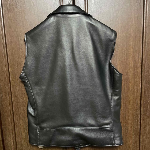 Schottレザーベスト メンズのジャケット/アウター(ライダースジャケット)の商品写真