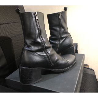 アンドゥムルメステール(Ann Demeulemeester)の★アンドゥムルメステール★ブーツ★41★レザー★(ブーツ)