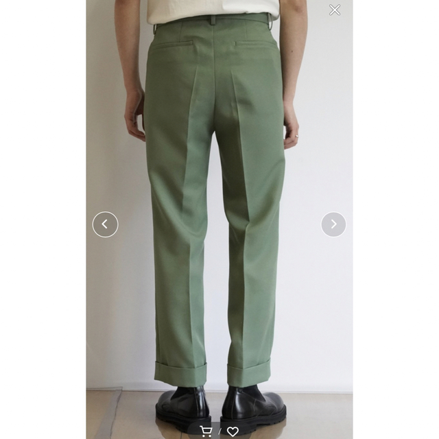 KAIKO(カイコー)の【KAIKO】THE PREST OLIVE メンズのパンツ(チノパン)の商品写真