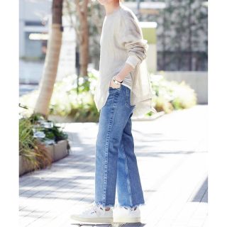 Spick & Span - Spick and Span メッシュリネンルーズプルオーバーの