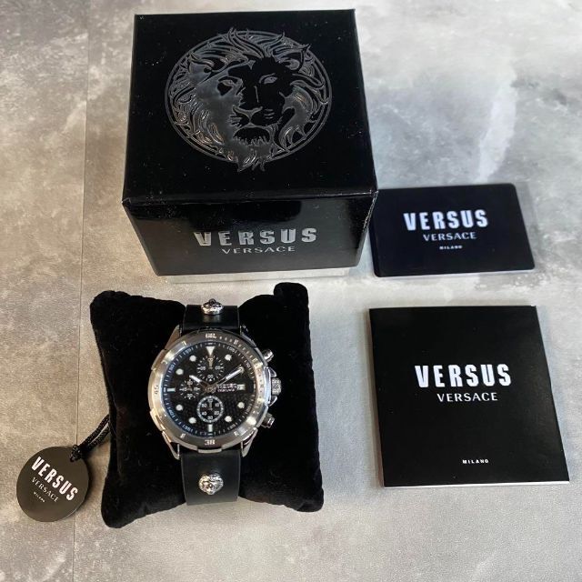 VERSACE - 新品☆Versace/ヴェルサス ヴェルサーチ メンズ腕時計