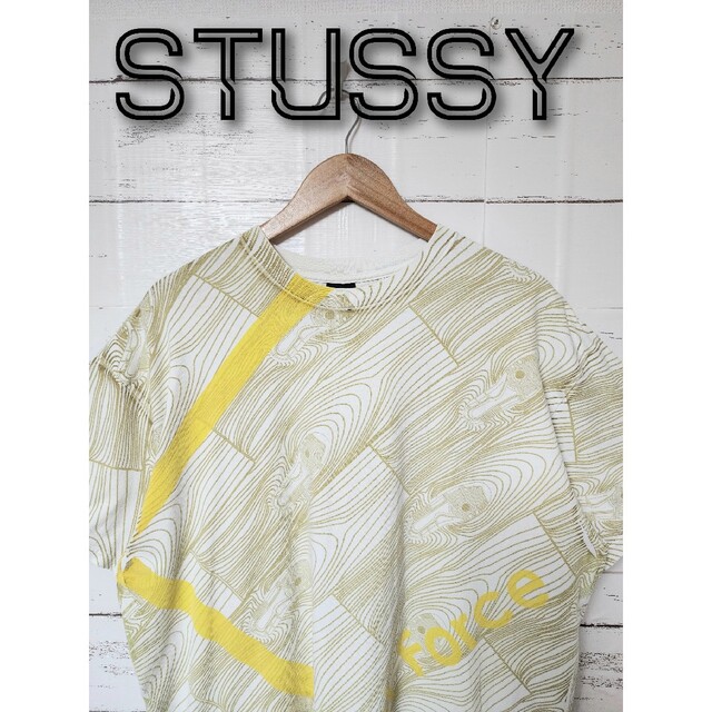 希少》STUSSY ステューシー Tシャツ 総柄 Court Force XL - Tシャツ