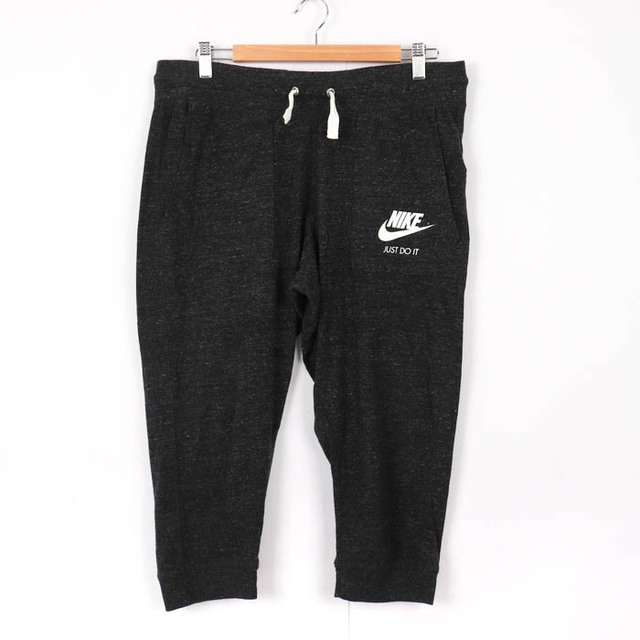 ナイキ クロップドパンツ スウェット スエット リラックスパンツ スポーツウェア 大きいサイズ メンズ XLサイズ グレー NIKE | フリマアプリ ラクマ