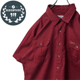 カーハート(carhartt)の【CARHARTT】カーハート S/S ワークシャツ 2XL 超ビッグサイズ(シャツ)