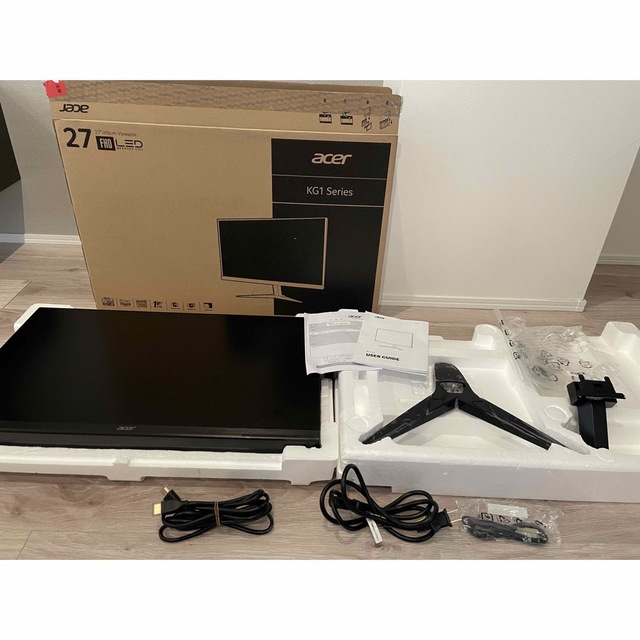 超美品27インチIPSパネル　acer ACER VG272LVBMIIPX