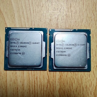 ⭕️ CPU CELERON G1840T 2.50GHz 2個セット(PCパーツ)