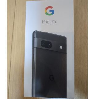 グーグルピクセル(Google Pixel)のpixel 7a Black(スマートフォン本体)