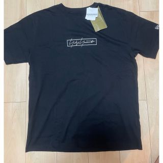 Yohji Yamamoto×NEW ERA 反転ロゴ 半袖 Tシャツ Mサイズ