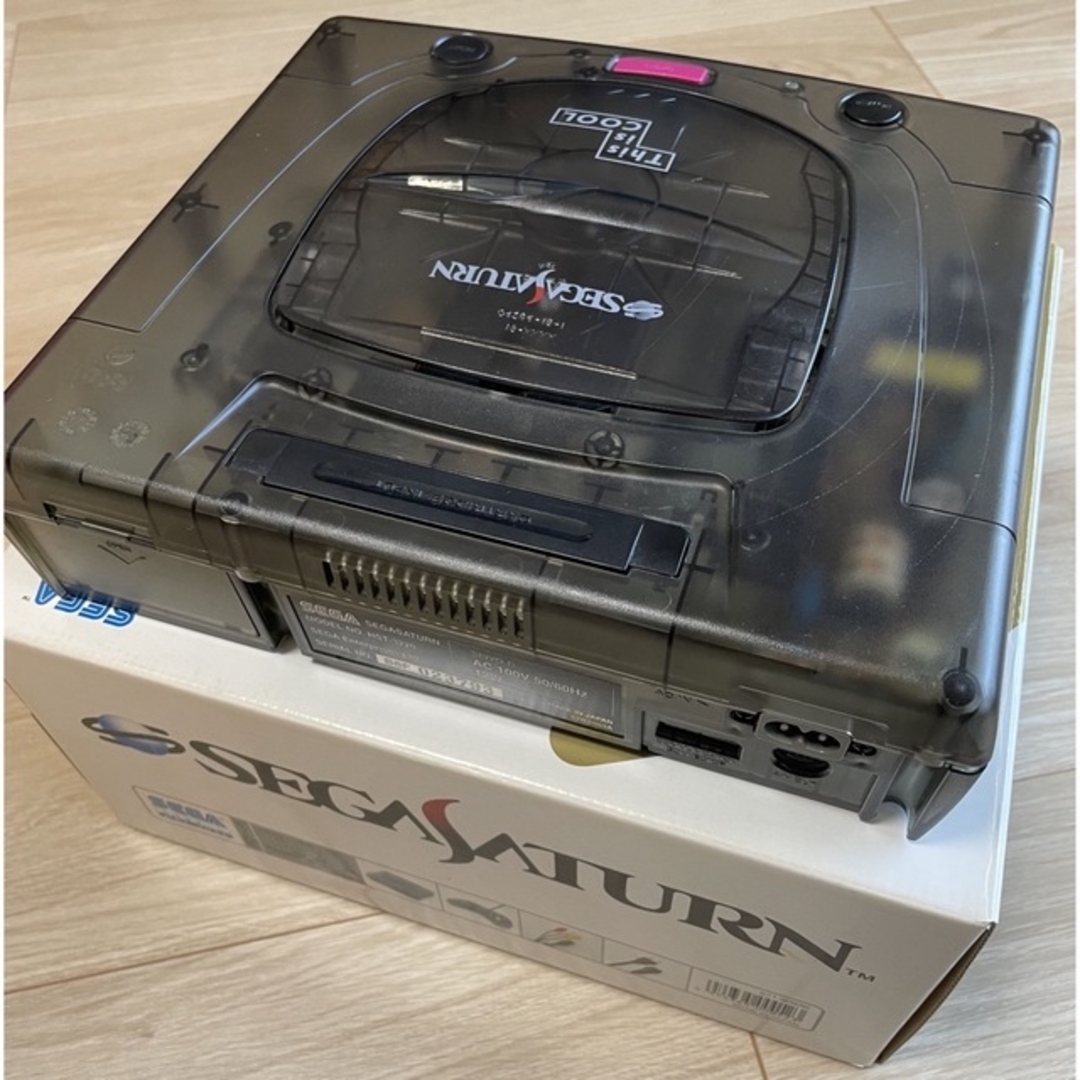 限定品】セガサターン本体 スケルトンモデル HST-0021 限定品】セガサターン本体 スケルトンモデル HST-0021