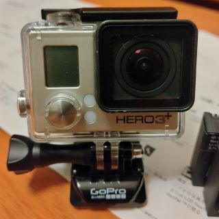 ゴープロ(GoPro)のGoProHERO3+Silver(ビデオカメラ)