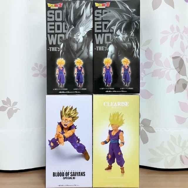 ドラゴンボールZ セル編 孫悟飯 フィギュア 4種セット ドラゴンボールZ セル編 孫悟飯 フィギュア 4種セット