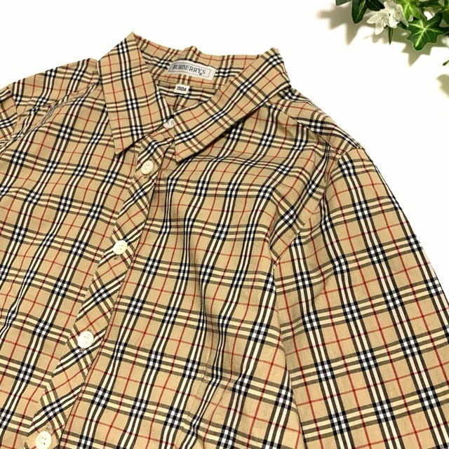 BURBERRY - ラストお値下げ ☆ BURBERRYS☆ 長袖シャツ ノバチェック