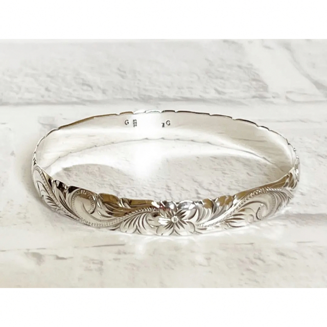 美品 silver bangle