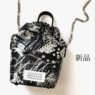 マルタンマルジェラ(Maison Martin Margiela)の新品 メゾン マルジェラ 5AC バケットバッグ ショルダーバッグ ブラック(ショルダーバッグ)