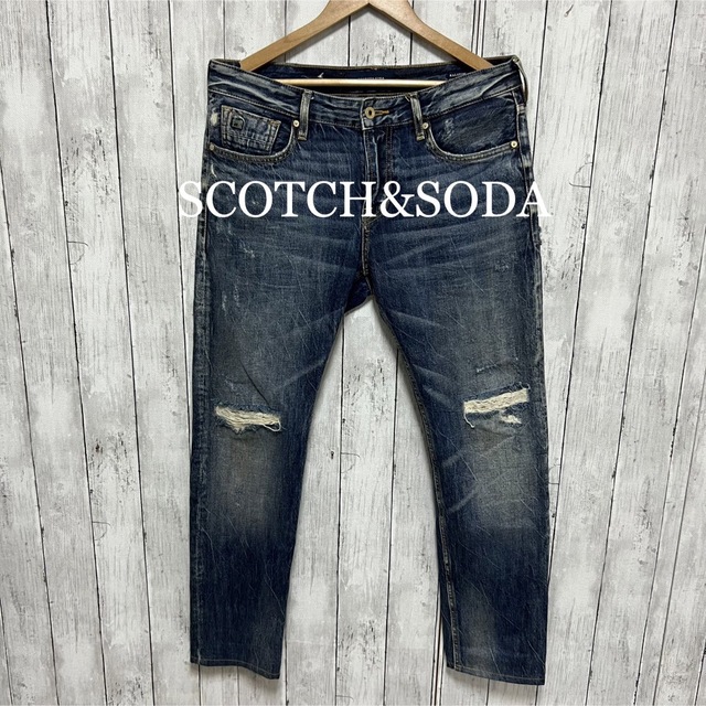 SCOTCH&SODA RALSTON ダメージ加工デニム！デニムパンツ