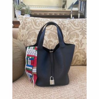 エルメス(HERMES)の最短当日発送・エルメス・ピコタンロックMM・ブラック(ハンドバッグ)