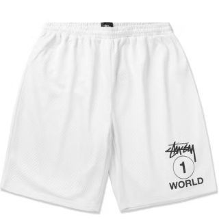 ステューシー(STUSSY)のSTUSSY ONE WORLD MESH SHORT(ショートパンツ)