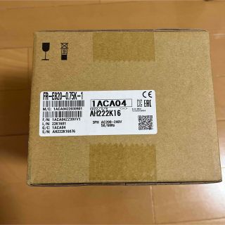 三菱電機 - 三菱 FR-E820-0.75k-1 インバーターの通販 by くろとら