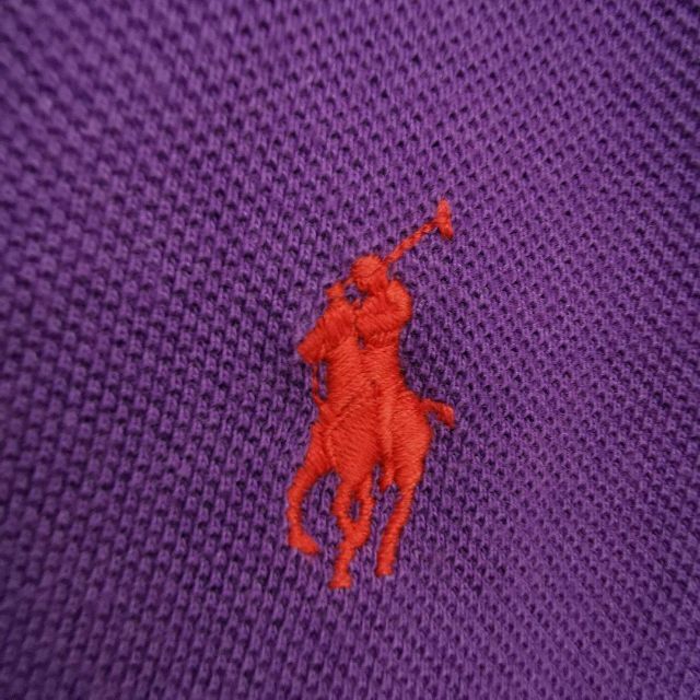 POLO RALPH LAUREN(ポロラルフローレン)のRALPH LAUREN THE SKINNY POLO/パープル/ レディースのトップス(Tシャツ(半袖/袖なし))の商品写真