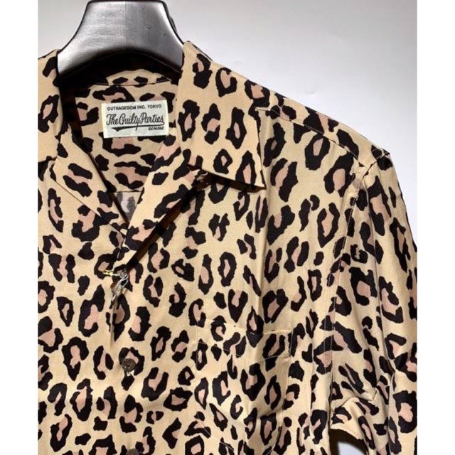 WACKO MARIA(ワコマリア)のWACKO MARIA LEOPARD HAWAIIAN SHIRT L アロハ メンズのトップス(シャツ)の商品写真